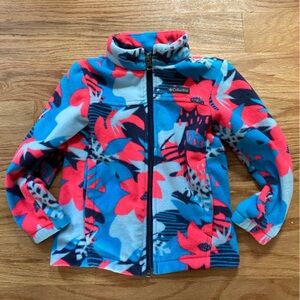 Columbia Floral Fleece Toddler Jacket/Coat